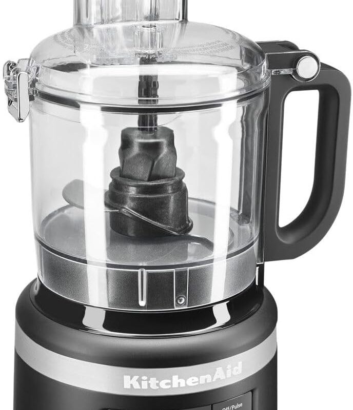 KitchenAid KFP0718BM Food Processor, 7 cup, Matte Black
