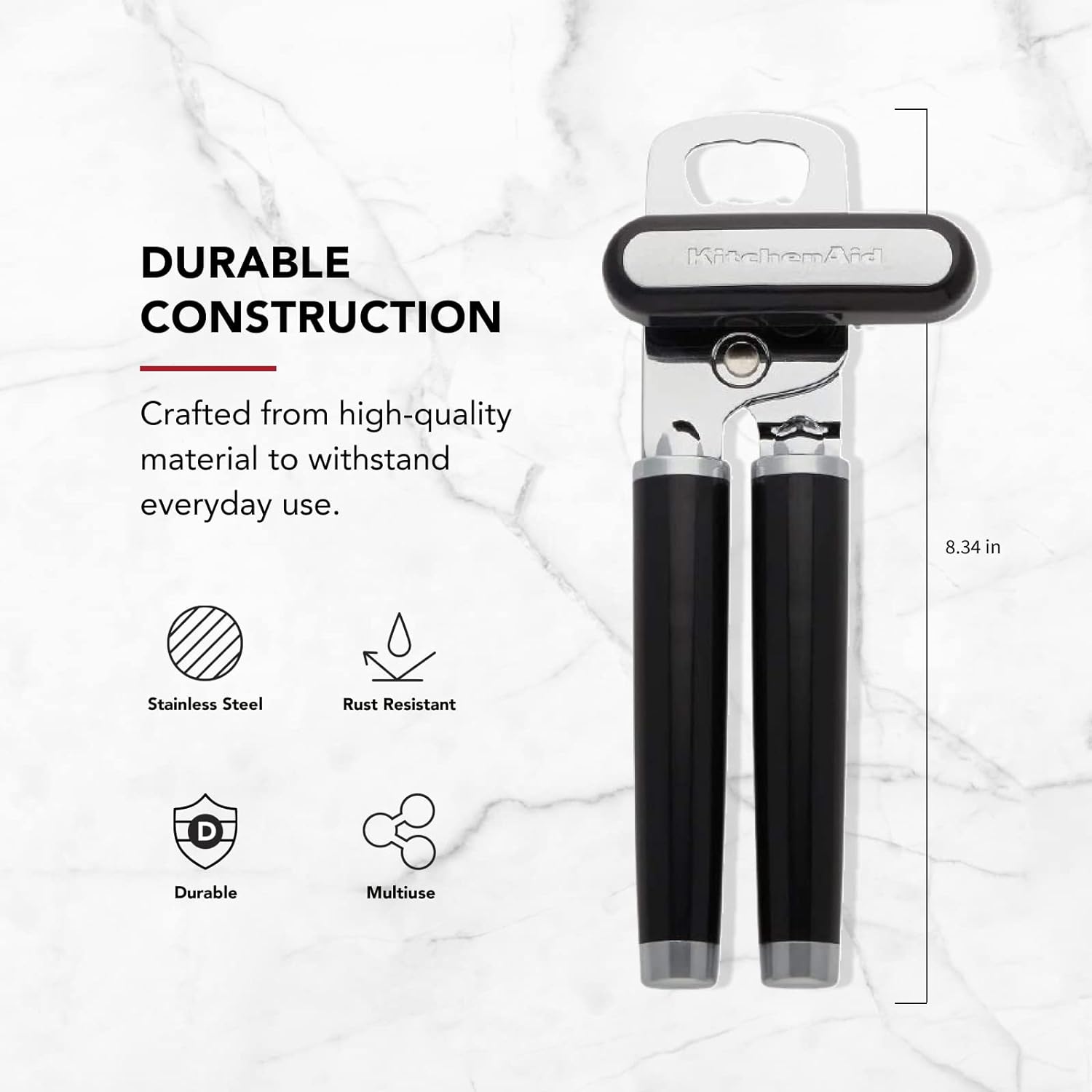 KitchenAid Classic Multifunction Can Opener / Bottle Opener - Image 3
