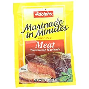 Adolph Original Meat Tenderizing Marinade, 1-Ounce (Pack of 8)