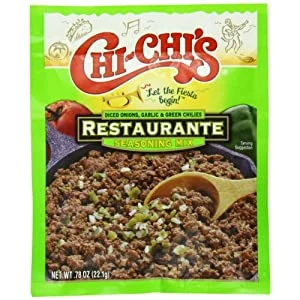 Chi Chi?s Restaurante Seasoning Mix, 0.78 Oz Packages (Pack Of 24)