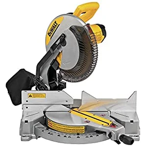 DEWALT 12-Inch Miter Saw, 15-Amp, Single Bevel, Compound (DWS715)